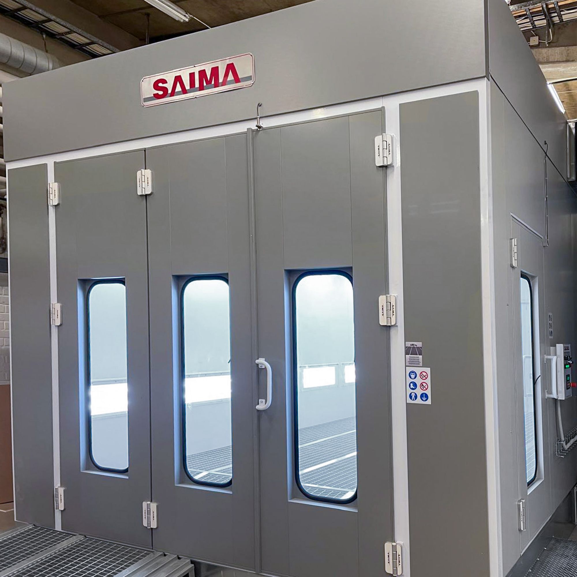 Saima lackbox närbild